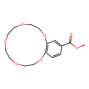 CAS: 56683-56-8 | OR72924 | 4'-Methoxycarbonylbenzo-15-crown 5-ether