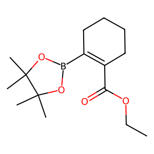CAS: 497959-39-4 | OR72999 | Ethyl 2-(4,4,5,5-tetramethyl-1,3,2-dioxaborolan-2-yl)cyclohex-1-enecarboxylate