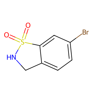 CAS: 1341040-15-0 | OR73129 | 6-Bromo-2,3-dihydrobenzo[d]isothiazole 1,1-dioxide