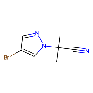 CAS: 2088840-42-8 | OR73160 | 2-(4-Bromo-1H-pyrazol-1-yl)-2-methylpropanenitrile