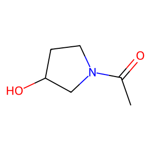 CAS: 23123-19-5 | OR73171 | 1-(3-Hydroxypyrrolidin-1-yl)ethanone