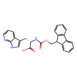 CAS: 737007-45-3 | OR73186 | (S)-2-((((9H-Fluoren-9-yl)methoxy)carbonyl)amino)-3-(1H-pyrrolo[2,3-b]pyridin-3-yl)propanoic acid