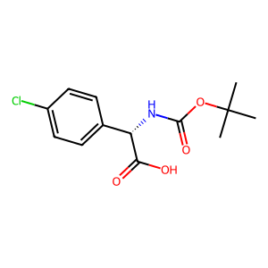CAS: 917027-02-2 | OR73269 | (S)-2-((tert-Butoxycarbonyl)amino)-2-(4-chlorophenyl)acetic acid