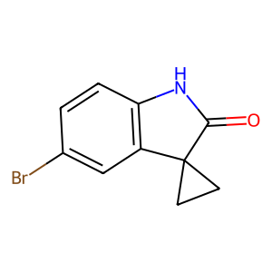 CAS: 875071-97-9 | OR73297 | 5'-Bromo-1',2'-dihydrospiro[cyclopropane-1,3'-indole]-2'-one
