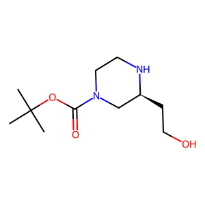 CAS: 1273577-11-9 | OR73502 | (S)-tert-Butyl 3-(2-hydroxyethyl)piperazine-1-carboxylate