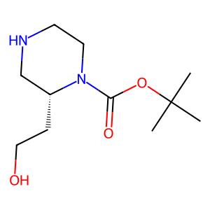 CAS: 947275-74-3 | OR73553 | tert-Butyl (R)-2-(2-hydroxyethyl)piperazine-1-carboxylate