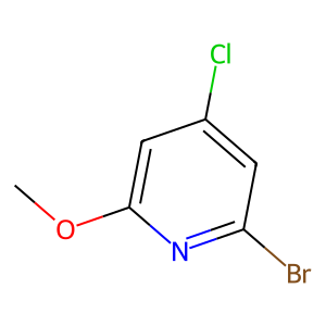 CAS: 1196154-35-4 | OR73555 | 2-Bromo-4-chloro-6-methoxypyridine