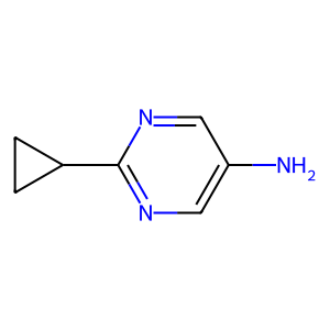 CAS: 1152519-69-1 | OR73561 | 2-Cyclopropylpyrimidin-5-amine