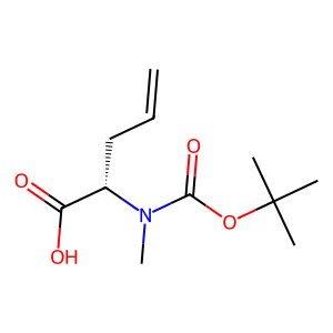 CAS: 136092-76-7 | OR73685 | (S)-2-((tert-Butoxycarbonyl)(methyl)amino)pent-4-enoic acid