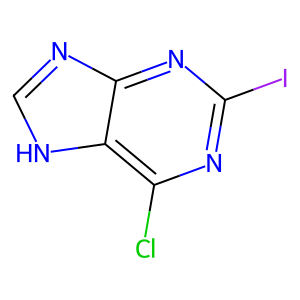 CAS: 18552-90-4 | OR73853 | 6-Chloro-2-iodo-7H-purine