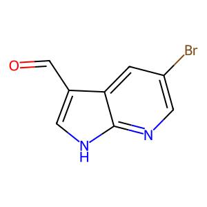 CAS: 757978-33-9 | OR73883 | 5-Bromo-1H-pyrrolo[2,3-b]pyridine-3-carbaldehyde