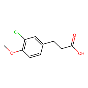 CAS: 1857-56-3 | OR73909 | 3-(3-Chloro-4-methoxyphenyl)propanoic acid