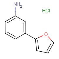CAS: 1172481-22-9 | OR7393 | 3-(Fur-2-yl)aniline hydrochloride