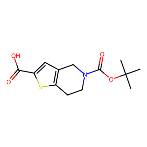CAS: 165947-48-8 | OR73943 | 5-(tert-Butoxycarbonyl)-4,5,6,7-tetrahydrothieno[3,2-c]pyridine-2-carboxylic acid