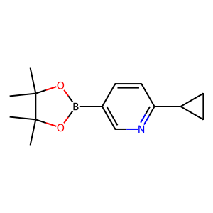 CAS: 893567-09-4 | OR73944 | 2-Cyclopropyl-5-(4,4,5,5-tetramethyl-1,3,2-dioxaborolan-2-yl)pyridine
