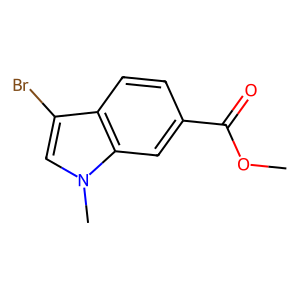 CAS: 1186663-45-5 | OR73995 | Methyl 3-bromo-1-methyl-1H-indole-6-carboxylate