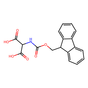 CAS: 296261-32-0 | OR74002 | 2-((((9H-Fluoren-9-yl)methoxy)carbonyl)amino)malonic acid