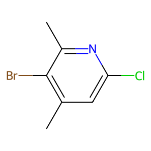 CAS: 918145-29-6 | OR74010 | 3-Bromo-6-chloro-2,4-dimethylpyridine