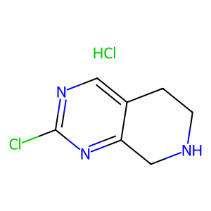 CAS: 1432795-17-9 | OR74054 | 2-Chloro-5,6,7,8-tetrahydropyrido[3,4-d]pyrimidine hydrochloride