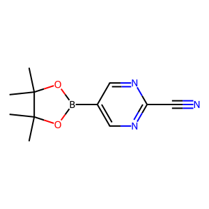 CAS: 1025708-31-9 | OR74596 | 5-(4,4,5,5-Tetramethyl-1,3,2-dioxaborolan-2-yl)pyrimidine-2-carbonitrile