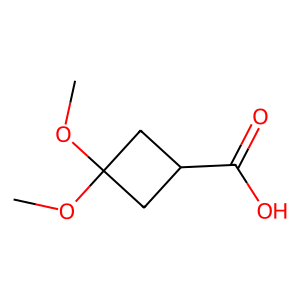 CAS: 332187-56-1 | OR74605 | 3,3-Dimethoxycyclobutanecarboxylic acid