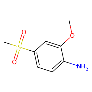 CAS: 41608-73-5 | OR74684 | 2-Methoxy-4-(methylsulfonyl)aniline