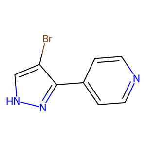 CAS: 166196-54-9 | OR74694 | 4-(4-Bromo-1H-pyrazol-3-yl)pyridine