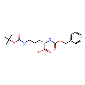 CAS: 7733-29-1 | OR74720 | (S)-2-(((Benzyloxy)carbonyl)amino)-5-((tert-butoxycarbonyl)amino)pentanoic acid