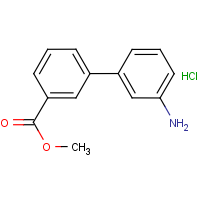 CAS: 343985-94-4 | OR7484 | Methyl 3'-amino-[1,1'-biphenyl]-3-carboxylate hydrochloride