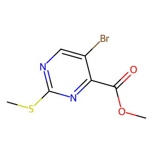 CAS: 50593-91-4 | OR74945 | Methyl 5-bromo-2-(methylthio)pyrimidine-4-carboxylate