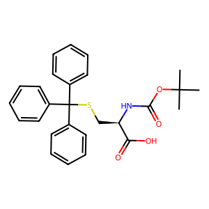 CAS: 87494-13-1 | OR75176 | (S)-2-((tert-Butoxycarbonyl)amino)-3-(tritylthio)propanoic acid