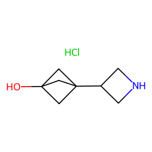 CAS:2613386-03-9 | OR75344 | 3-(Azetidin-3-yl)bicyclo[1.1.1]pentan-1-ol hydrochloride