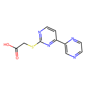 CAS:874792-12-8 | OR75352 | [(4-Pyrazin-2-ylpyrimidin-2-yl)thio]acetic acid