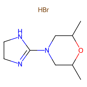 CAS:218930-08-6 | OR75362 | 4-(4,5-Dihydro-1H-imidazol-2-yl)-2,6-dimethylmorpholine hydrobromide