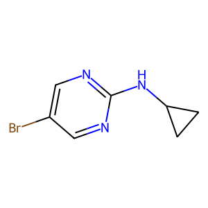 CAS: 886366-20-7 | OR75548 | 5-Bromo-N-cyclopropylpyrimidin-2-amine