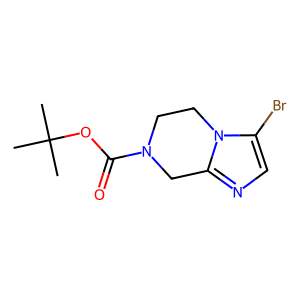 CAS: 949922-61-6 | OR75581 | Tert-Butyl 3-bromo-5,6-dihydroimidazo[1,2-a]pyrazine-7(8H)-carboxylate
