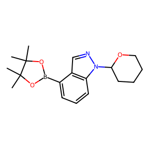 CAS: 956388-05-9 | OR75663 | 1-(Tetrahydropyran-2-yl)-4-(4,4,5,5-tetramethyl[1,3,2]dioxaborolan-2-yl)-1H-indazole