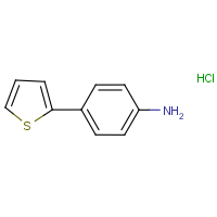 CAS: 1172363-16-4 | OR7585 | 4-(Thien-2-yl)aniline hydrochloride