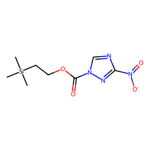 CAS: 1001067-09-9 | OR75970 | 2-(Trimethylsilyl)ethyl 3-nitro-1H-1,2,4-triazole-1-carboxylate