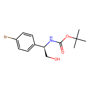 CAS: 849178-85-4 | OR76033 | tert-Butyl (R)-(1-(4-bromophenyl)-2-hydroxyethyl)carbamate