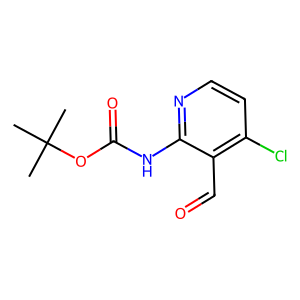 CAS: 868736-42-9 | OR76061 | tert-Butyl N-(4-chloro-3-formylpyridin-2-yl)carbamate