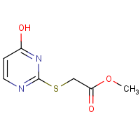 CAS: 79361-42-5 | OR7610 | Methyl [(4-hydroxypyrimidin-2-yl)thio]acetate