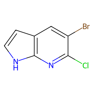 CAS: 1190321-59-5 | OR76109 | 5-Bromo-6-chloro-1H-pyrrolo[2,3-b]pyridine