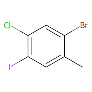 CAS: 1349718-82-6 | OR76150 | 1-Bromo-5-chloro-4-iodo-2-methylbenzene