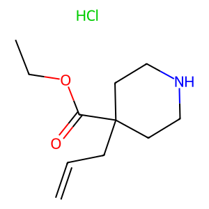 CAS: 1186663-51-3 | OR76152 | Ethyl 4-allylpiperidine-4-carboxylate hydrochloride