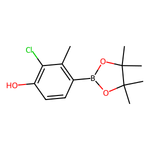 CAS: 1799612-10-4 | OR76166 | 2-Chloro-3-methyl-4-(4,4,5,5-tetramethyl-1,3,2-dioxaborolan-2-yl)phenol