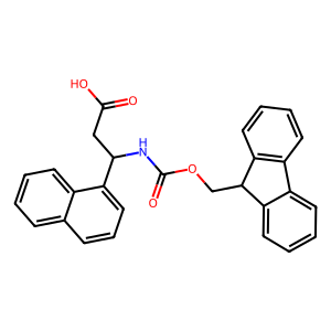 CAS: 269078-77-5 | OR76181 | 3-((((9H-Fluoren-9-yl)methoxy)carbonyl)amino)-3-(naphthalen-1-yl)propanoic acid