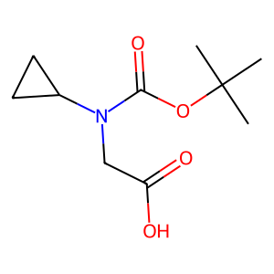 CAS: 182291-93-6 | OR76247 | N-(tert-Butoxycarbonyl)-N-cyclopropylglycine
