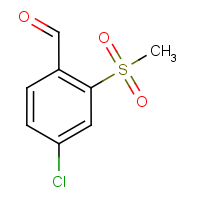 CAS:849035-76-3 | OR7625 | 4-Chloro-2-(methylsulfonyl)benzaldehyde