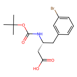 CAS: 1350734-63-2 | OR76294 | (R)-4-(3-Bromophenyl)-3-((tert-butoxycarbonyl)amino)butanoic acid